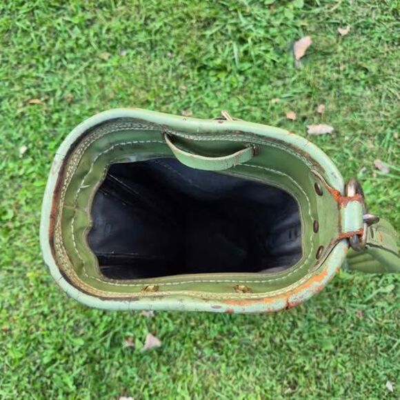 Vintage MacGregor Tourney Carry Golf Bag w/Strap & Vintage Wilson Headcovers - Picture 4 of 10